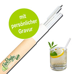 Glastrinkhalm <br>personalisiert