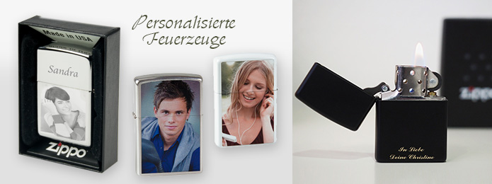 Feuerzeuge individuell