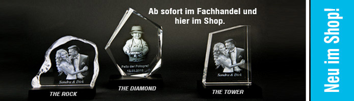 Glasfoto Des Paares - Herz Aus Glas, Personalisiertes Geschenk
