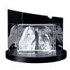 3D Glasfoto + Clarisso® Sockel - SET - 200x150x100 quer