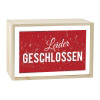 Lightbox GESCHLOSSEN 30x20 cm