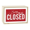 Lightbox CLOSED 30x20 cm