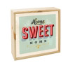 Lightbox HOME SWEET HOME  25x25 cm