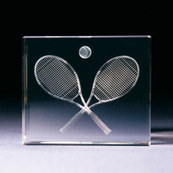 Glasblock - Tennisschläger
