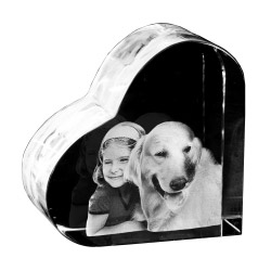 3d Foto Im Herzformigen Glas Gr S Contento