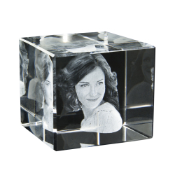 Foto in Glas - 3D Portrait - 1 Person