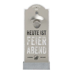 Wand-Flaschenöffner - Feierabend
