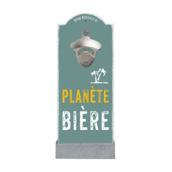 Wand-Flaschenöffner PLANÈTE BIÈRE