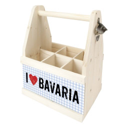 Beer Caddy I LOVE BAVARIA