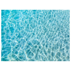 Tischset Vinyl Water Turquoise