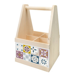 Wine Caddy MOSAIK FEIN