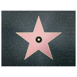 Tischset Vinyl Walk of Fame