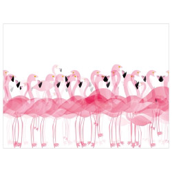 Tischset Vinyl Flamingos