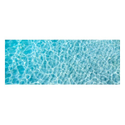 Vinyl Teppich MATTEO 70x180 cm Water Turquoise