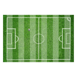 Vinyl Teppich MATTEO 40x60 cm Fußballfeld