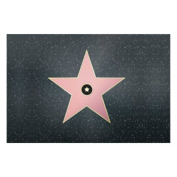 Vinyl Teppich MATTEO 60x90 cm Walk of Fame