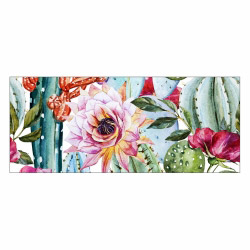 Vinyl Teppich MATTEO 50x120 cm Exotic Cactus