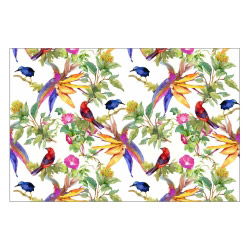 Vinyl Teppich MATTEO 60x90 cm Exotic Parrots