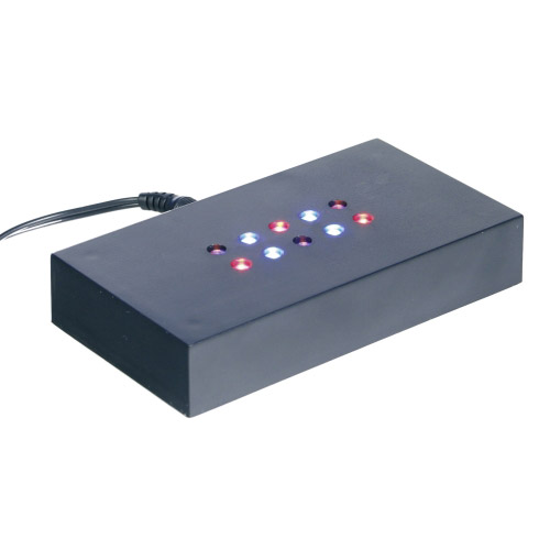 Leuchtsockel - bunte LEDs 110x60x20mm