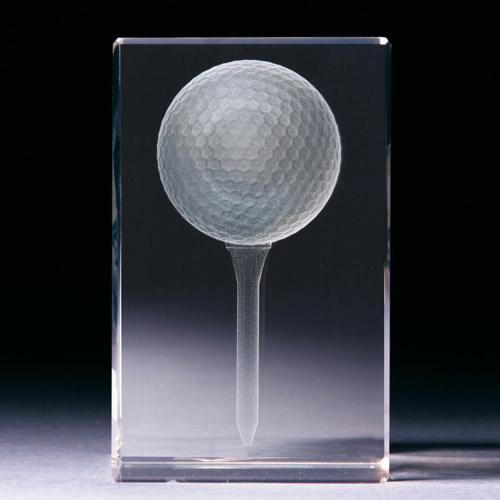 Glasblock - Golfball