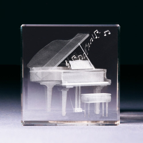 Glasblock - Klavier