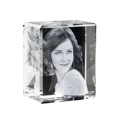 Foto in Glas - 3D Portrait - 1 Person