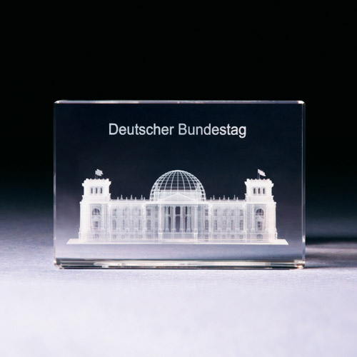 Glasblock - Deutscher Bundestag