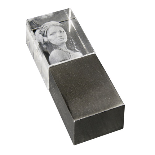 USB Stick Glasfoto 3D