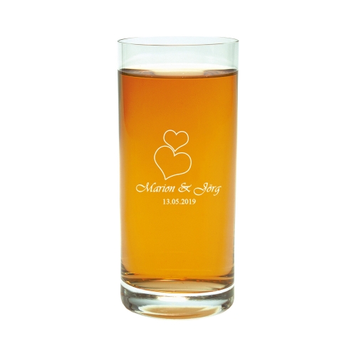 Longdrinkglas mit Gravur