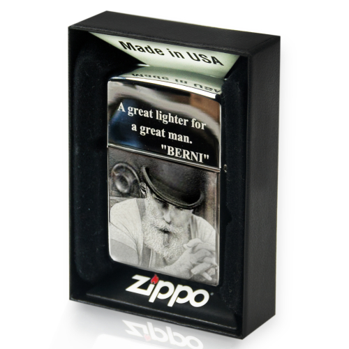 ZIPPO Feuerzeug mit Foto Gravur