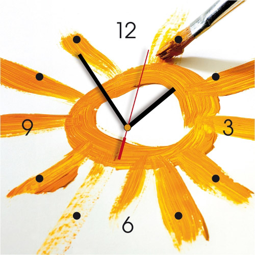 Wanduhr My Clock - Sonne