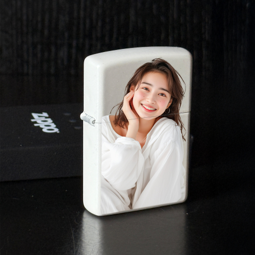 Persönliches Zippo – weiss - mit UV-Druck – Gestalte ein Einzigartiges Feuerzeug selbst