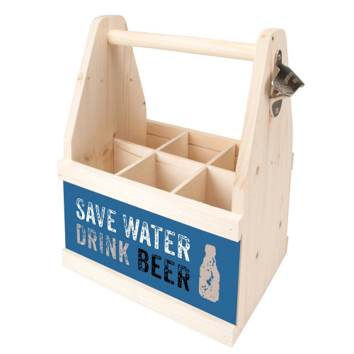 Beer Caddy SAVE WATER DRINK BEER