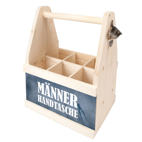 Beer Caddy MÄNNER HANDTASCHE