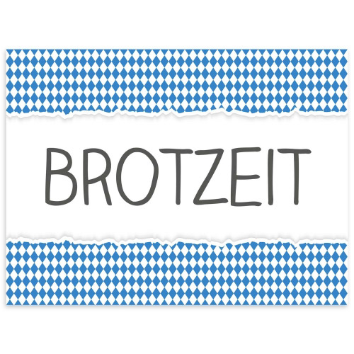 Tischset Vinyl BROTZEIT