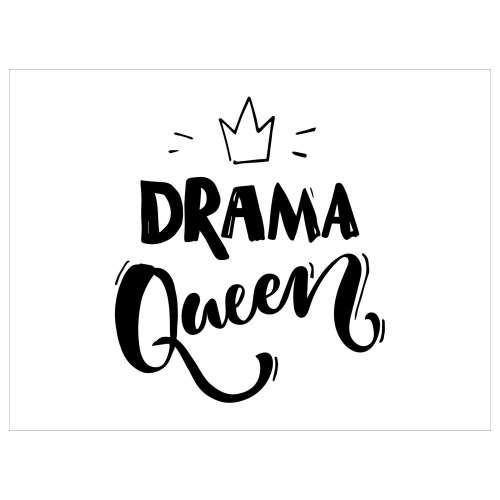 Tischset Vinyl Drama Queen