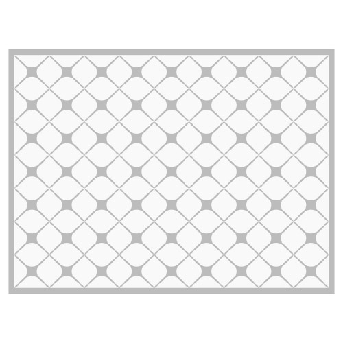 Tischset Vinyl Pattern Grau 1