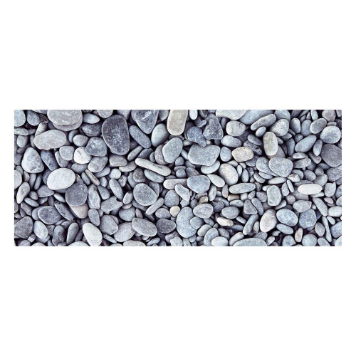 Vinyl Teppich MATTEO 50x120 cm Kiesel