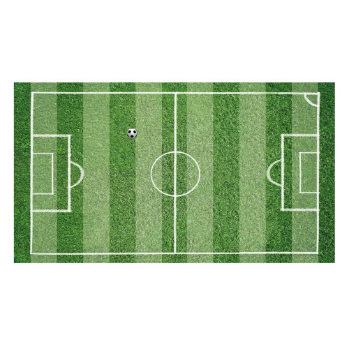 Vinyl Teppich MATTEO 90x160 cm Fußballfeld