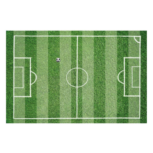 Vinyl Teppich MATTEO 118x180 cm Fußballfeld