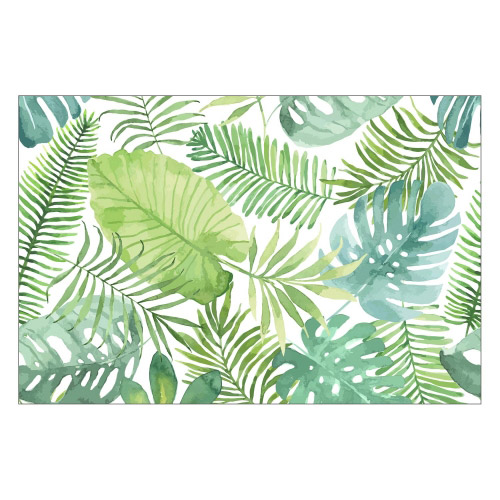 MATTEO Vinyl Teppich 60x90 cm - Farne