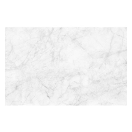 Vinyl Teppich MATTEO 90x135 cm Marmor Weiß