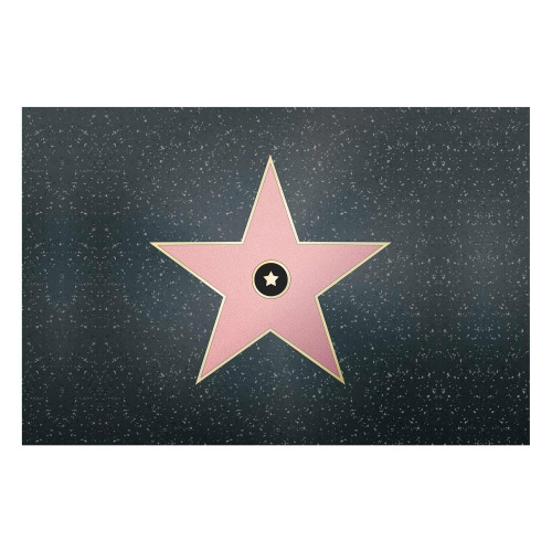 Vinyl Teppich MATTEO 40x60 cm Walk of Fame