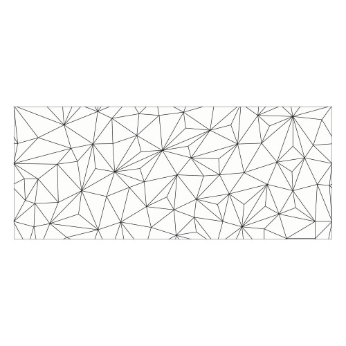 Vinyl Teppich MATTEO 50x120 cm Triangle