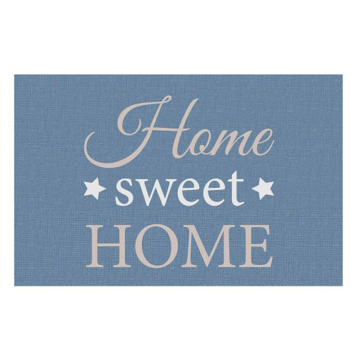 Vinyl Teppich MATTEO 90x135 cm Home Sweet Home