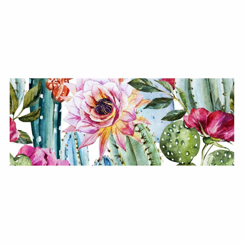 Vinyl Teppich MATTEO 70x180 cm Exotic Cactus