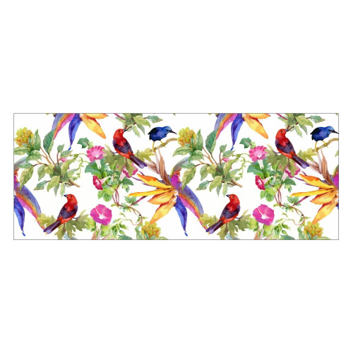 Vinyl Teppich MATTEO 70x180 cm Exotic Parrots