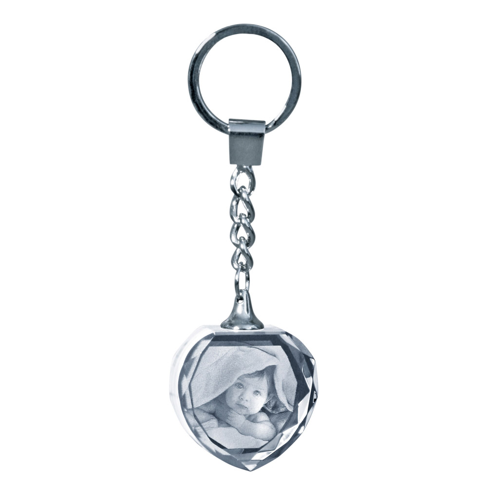 Schlusselanhanger Herz Facettenschliff Contento