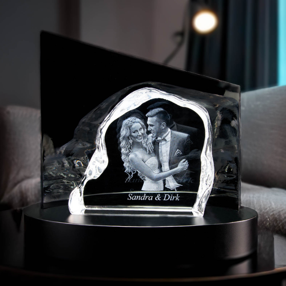 Set Clarisso Design Sockel Mit 3d Glasfoto Rock Contento