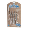 4 x Edelstahltrinkhalme BarBaydos® Ø 8 x 150 mm 